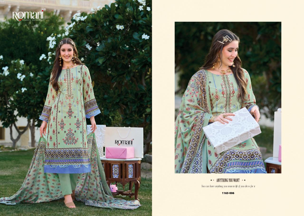 Romani Bin Kareem vol 7 catalog wholesale dress material distributors in surat