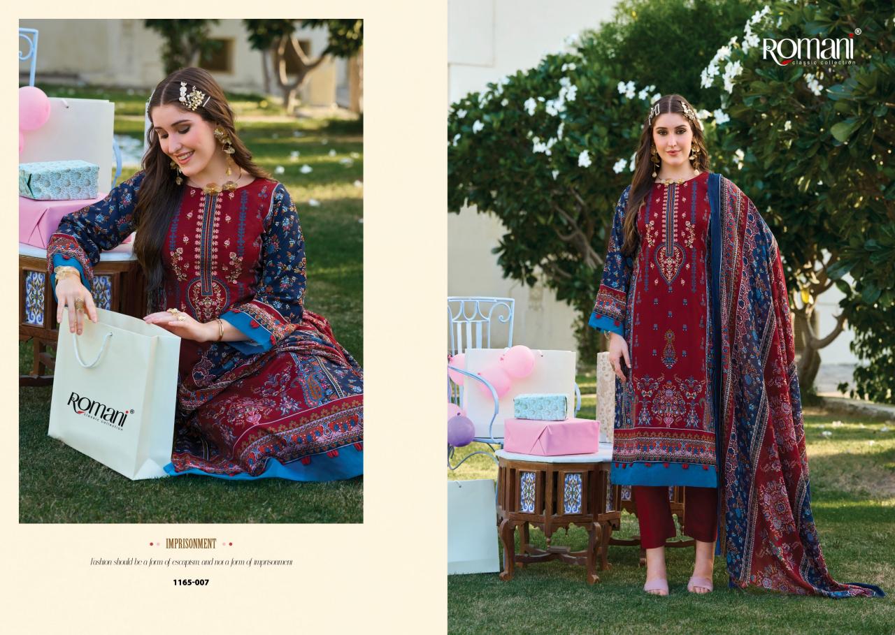 Romani Bin Kareem vol 7 catalog wholesale dress material distributors in surat