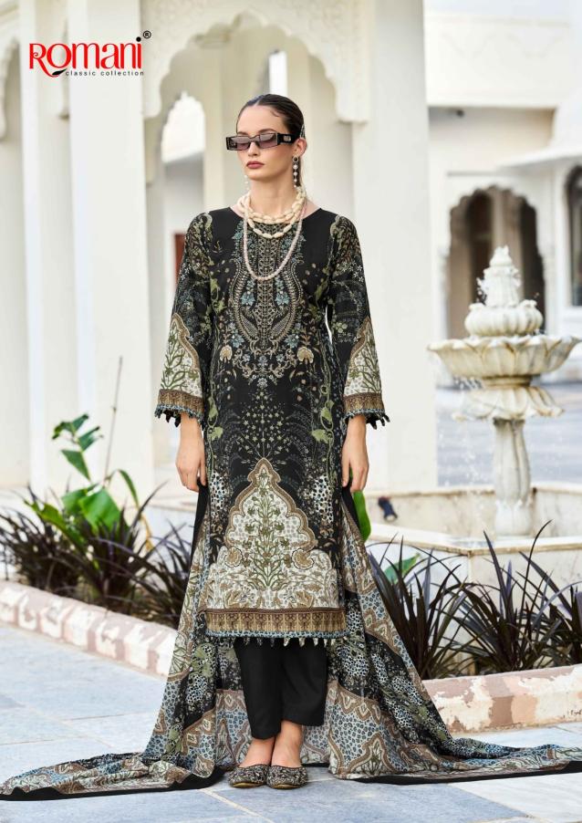 Romani Needle Wonder Vol 17 catalog wholesale marlet online for cotton dress materials