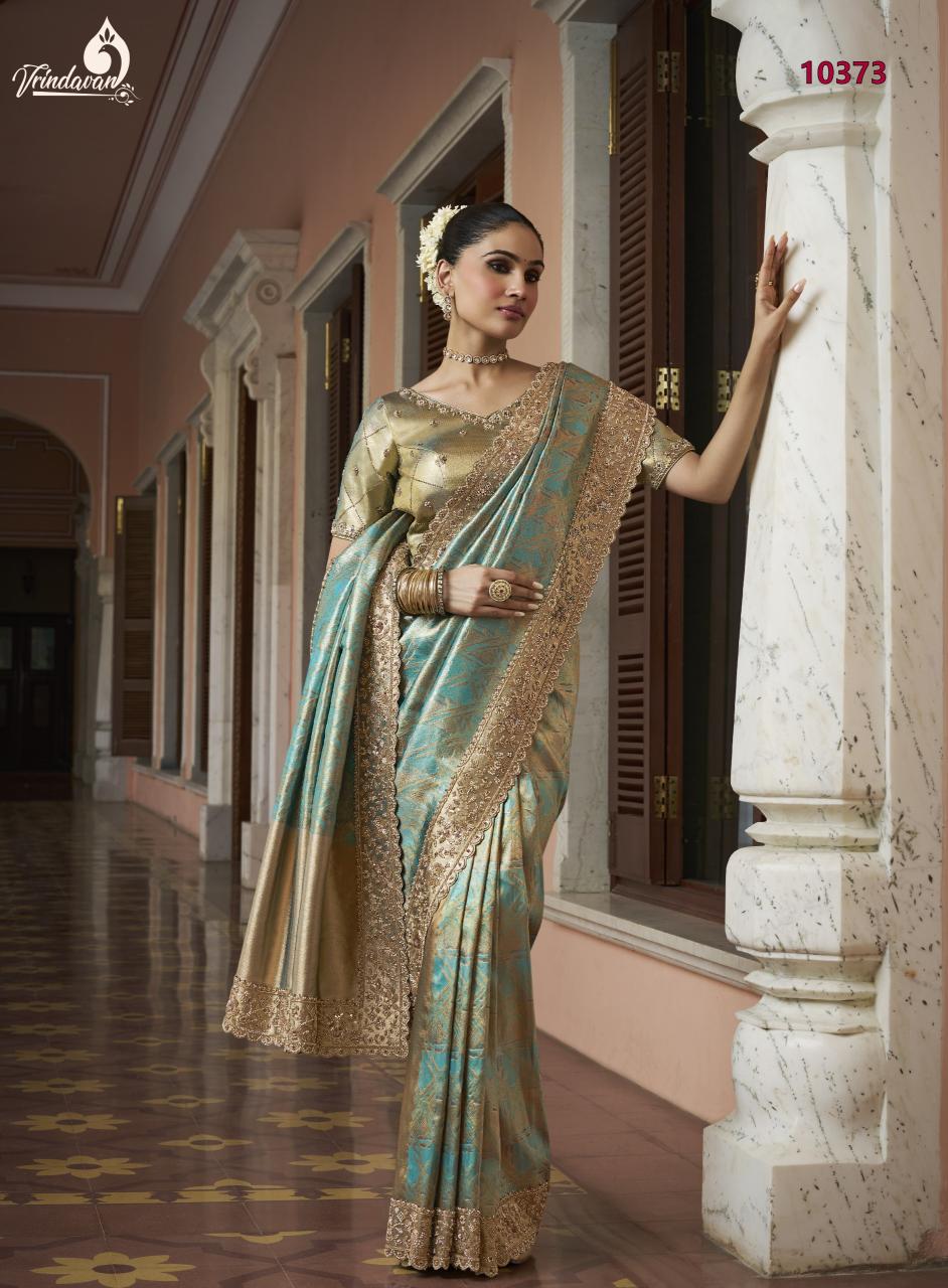 Royal Vrindavan vol 71 catalog kanchipuram silk sarees wholesale shop