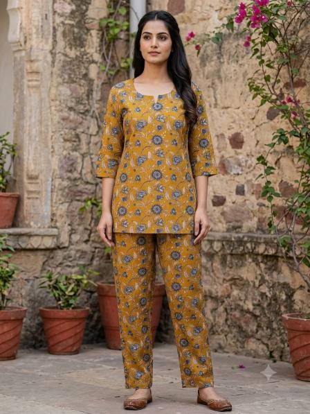 Sabella Cotton vol 752 catalog printed coord set wholesale