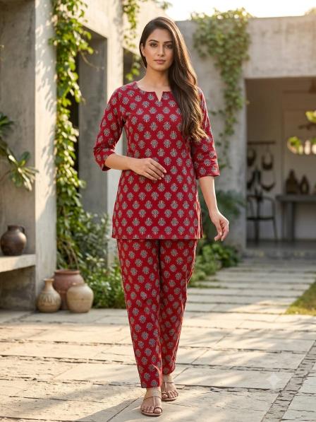 Sabella Cotton vol 752 catalog printed coord set wholesale