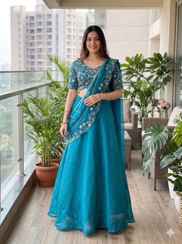 Sabella Fandy Satin catalog chandni chowk lehenga choli wholesale market