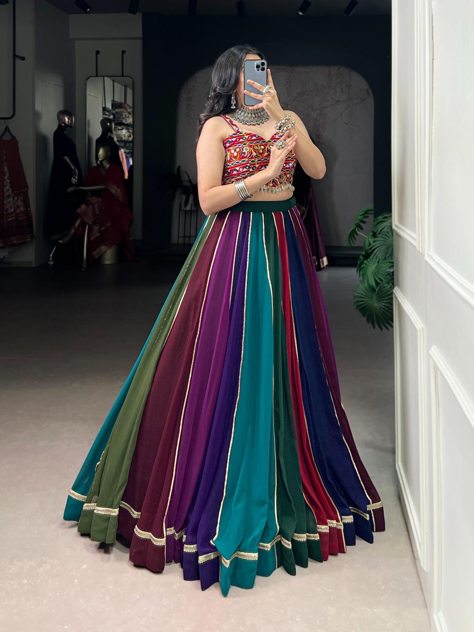 Sabella Georgette vol 14 catalog ludhiana wholesale lehenga market