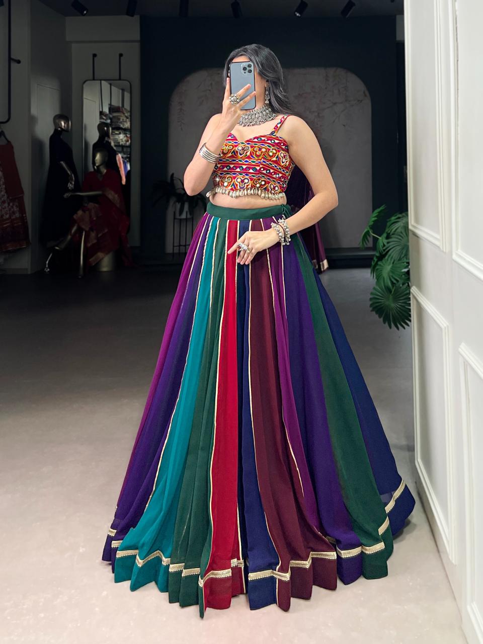 Sabella Georgette vol 14 catalog ludhiana wholesale lehenga market
