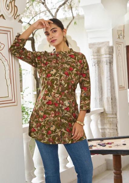 Sabella Heavy Rayon vol 12 catalog ladies shirt in surat