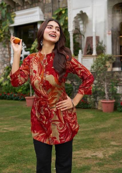 Sabella Heavy Rayon vol 12 catalog ladies shirt in surat