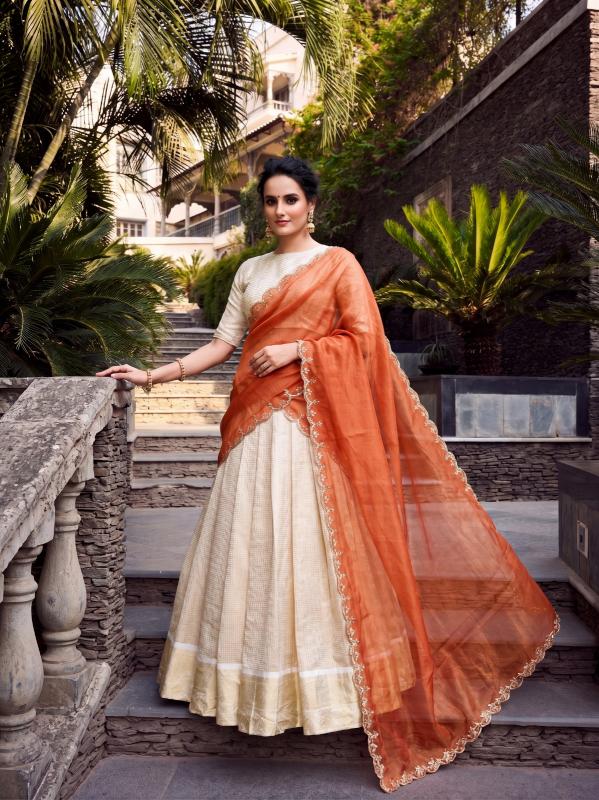 Sabella Jacquard catalog lehenga choli wholesale shop in aminabad lucknow