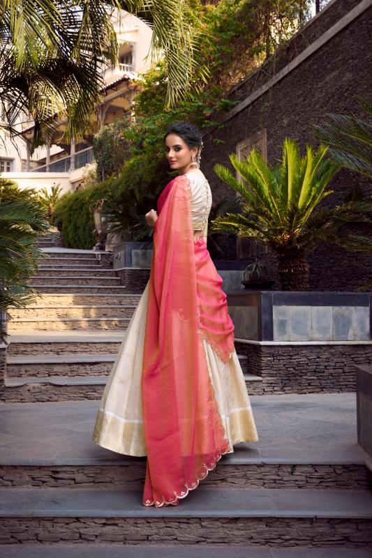 Sabella Jacquard catalog lehenga choli wholesale shop in aminabad lucknow