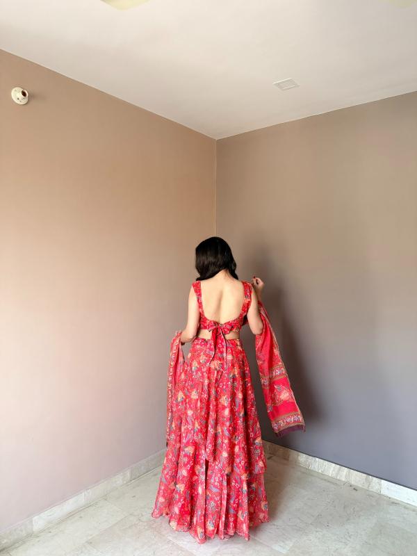 Sabella KR 112 catalog indo western style lehenga choli