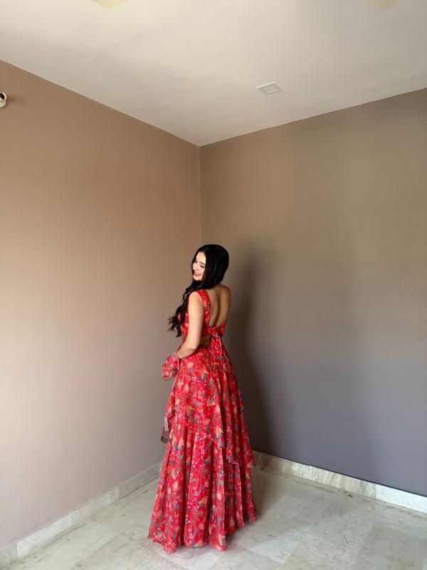 Sabella KR 112 catalog indo western style lehenga choli