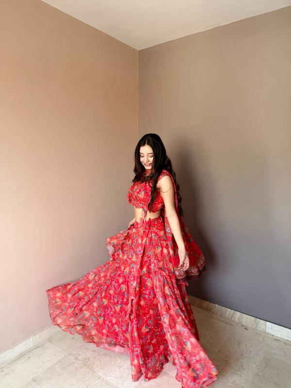 Sabella KR 112 catalog indo western style lehenga choli