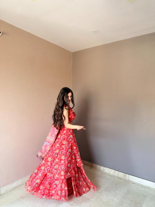 Sabella KR 112 catalog indo western style lehenga choli