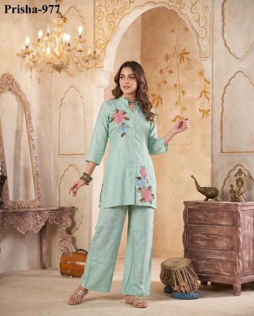 Sabella Mul chanderi vol 2 catalog modest modest co ord set