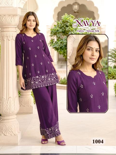 Sabella Navya vol 3 catalog coord set manufacturer