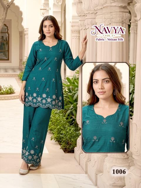 Sabella Navya vol 3 catalog coord set manufacturer