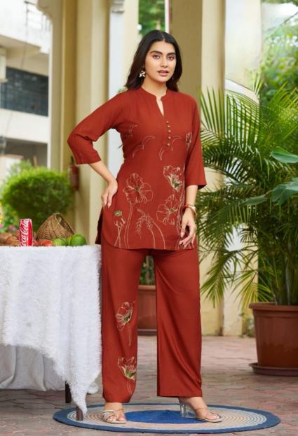 Sabella Pure Rayon vol 8 catalog women coord set wholesale