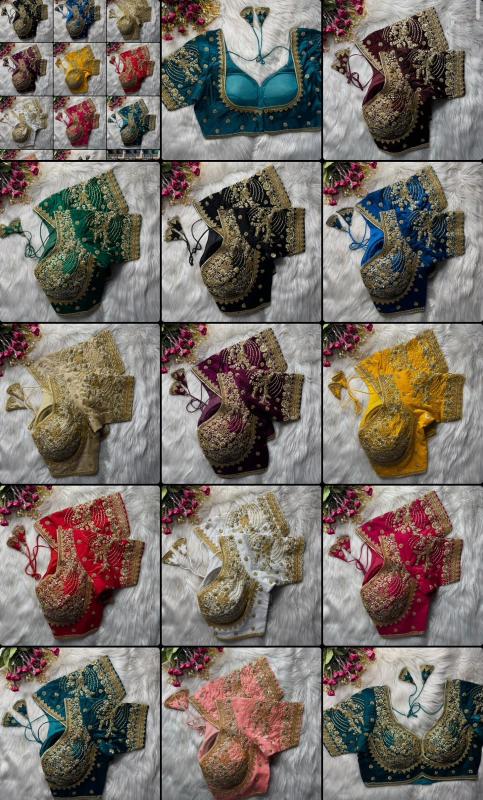 Sabella Pure Soft Fandy Silk vol 1 catalog readymade blouse online shopping