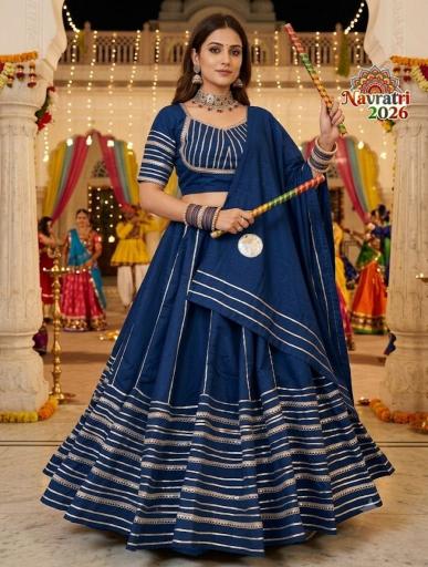 Sabella Roman Silk vol 9 catalog brocade lehenga wholesale