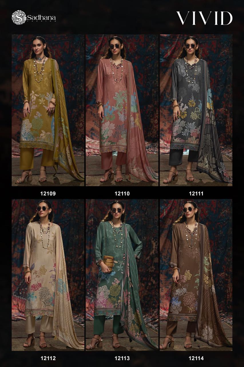 Sadhana Fashion Vivid catalog wholesale pakistani designer salwar kameez