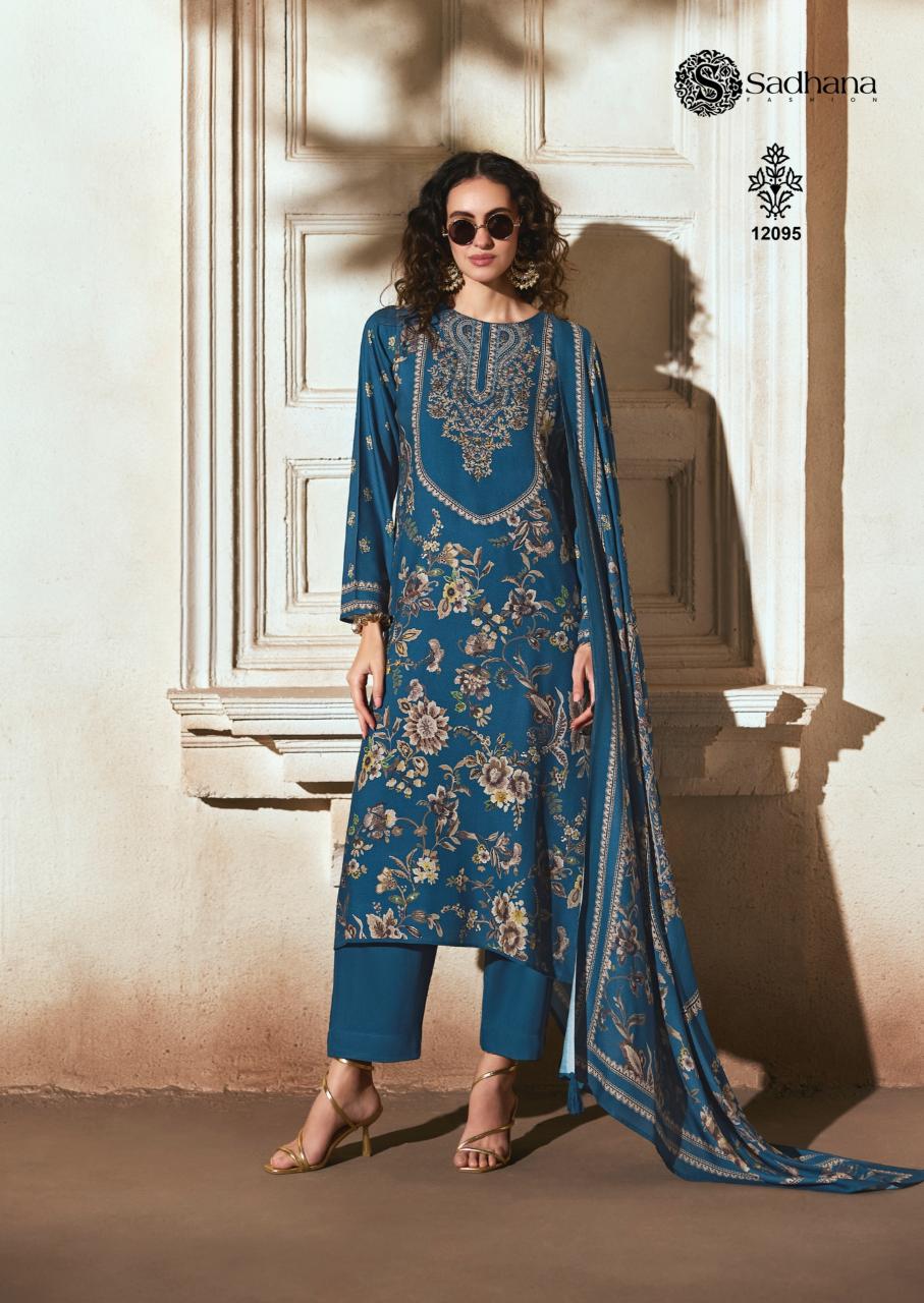 Sadhana Fashion Zariya Nx catalog salwar kameez suppliers wholesale uk
