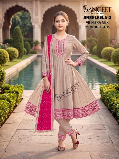 Sangeet Sreeleela vol 2 catalog Kids garments wholesale with price