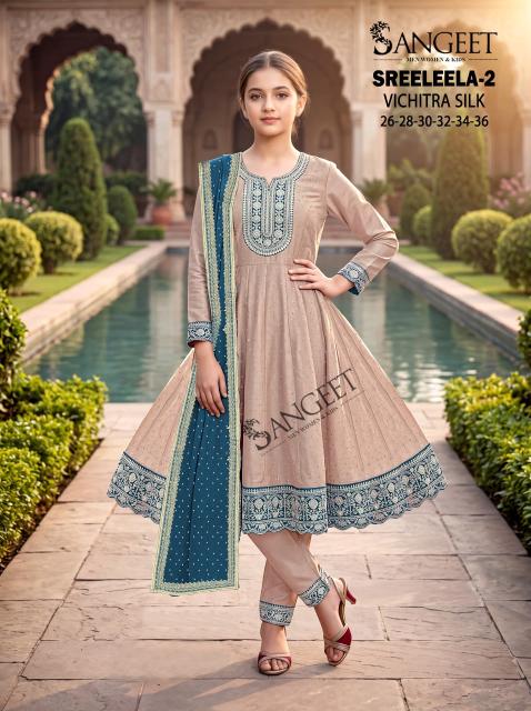 Sangeet Sreeleela vol 2 catalog Kids garments wholesale with price