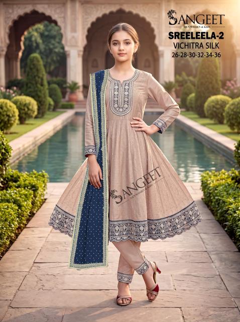 Sangeet Sreeleela vol 2 catalog Kids garments wholesale with price