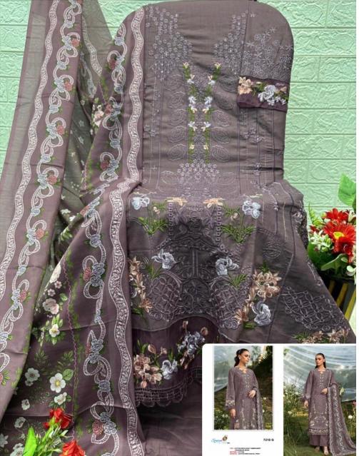 Saniya 7218 catalog pakistani suits wholesale in pakistan