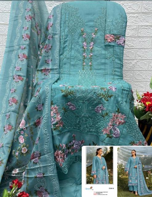 Saniya 7218 catalog pakistani suits wholesale in pakistan