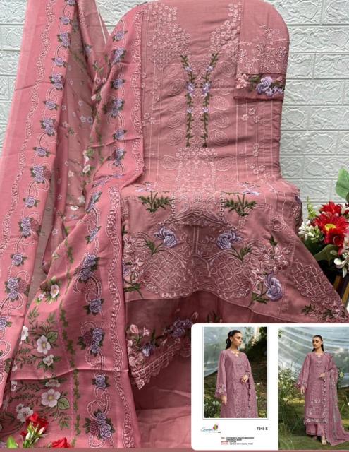 Saniya 7218 catalog pakistani suits wholesale in pakistan