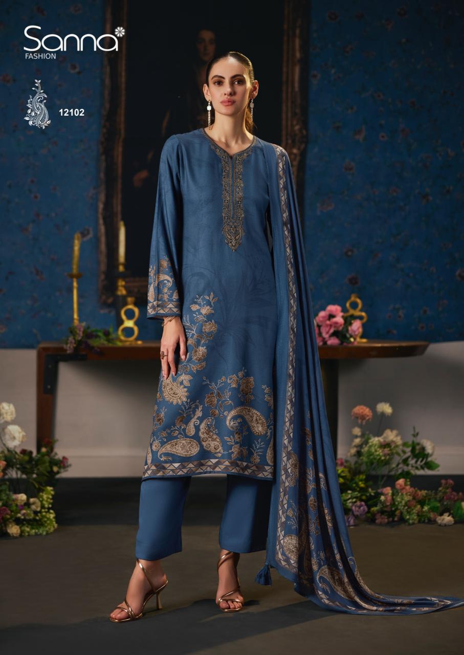 Sanna Bellisha catalog indian salwar kameez wholesale price