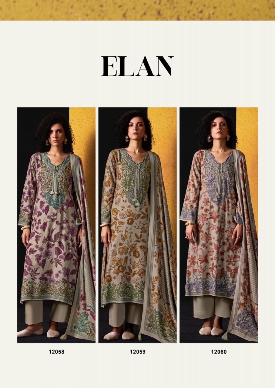 Sanna Elan catalog plus size salwar kameez wholesale