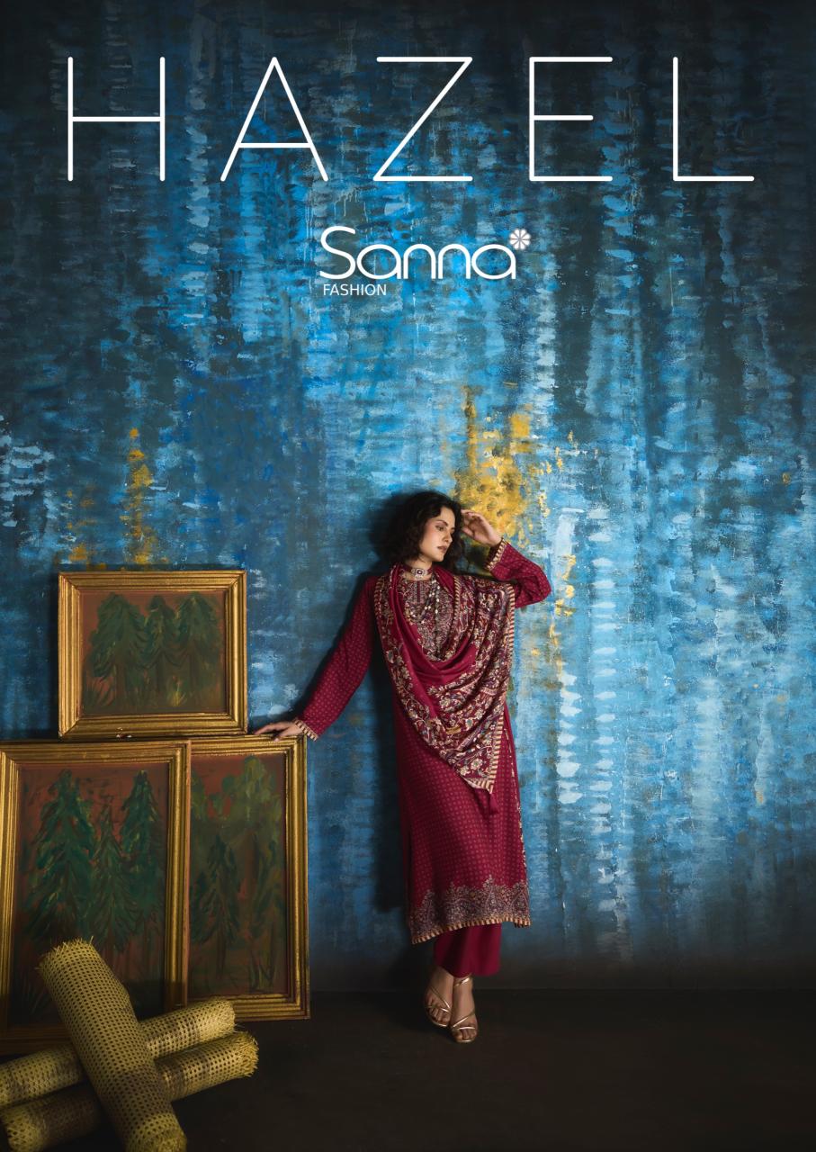 Sanna Hazel catalog unstitched salwar kameez wholesalers in kolkata