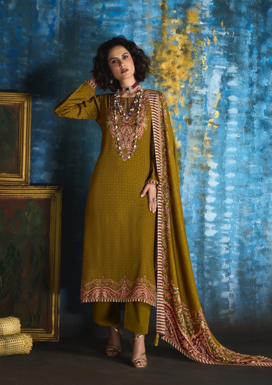 Sanna Hazel catalog unstitched salwar kameez wholesalers in kolkata