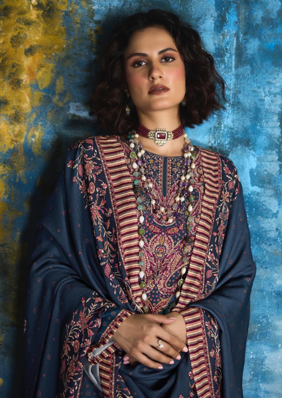 Sanna Hazel catalog unstitched salwar kameez wholesalers in kolkata