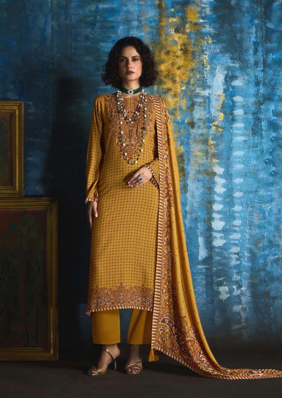 Sanna Hazel catalog unstitched salwar kameez wholesalers in kolkata