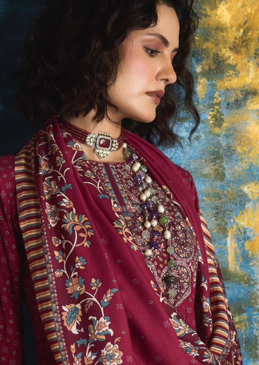 Sanna Hazel catalog unstitched salwar kameez wholesalers in kolkata