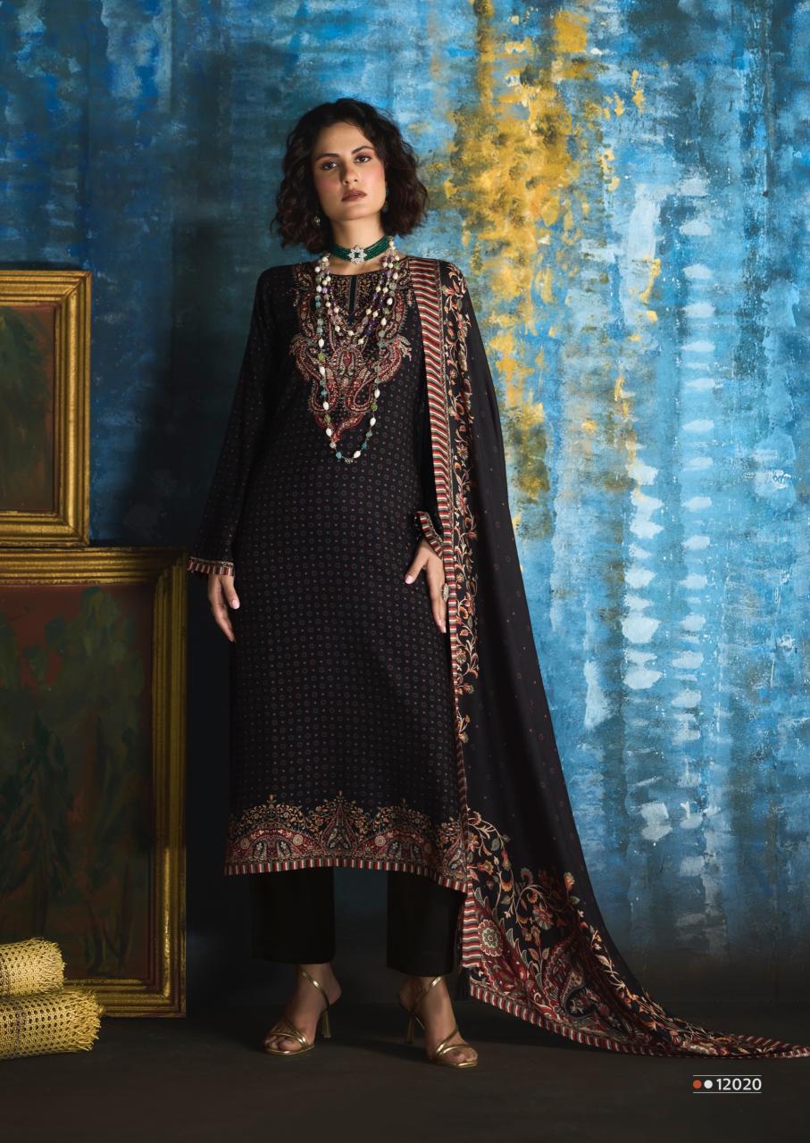 Sanna Hazel catalog unstitched salwar kameez wholesalers in kolkata