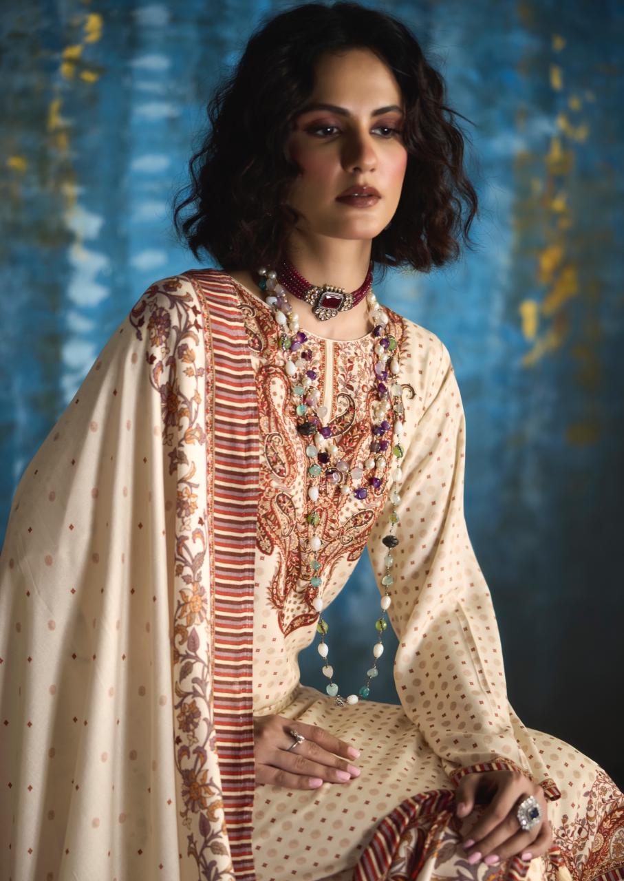 Sanna Hazel catalog unstitched salwar kameez wholesalers in kolkata