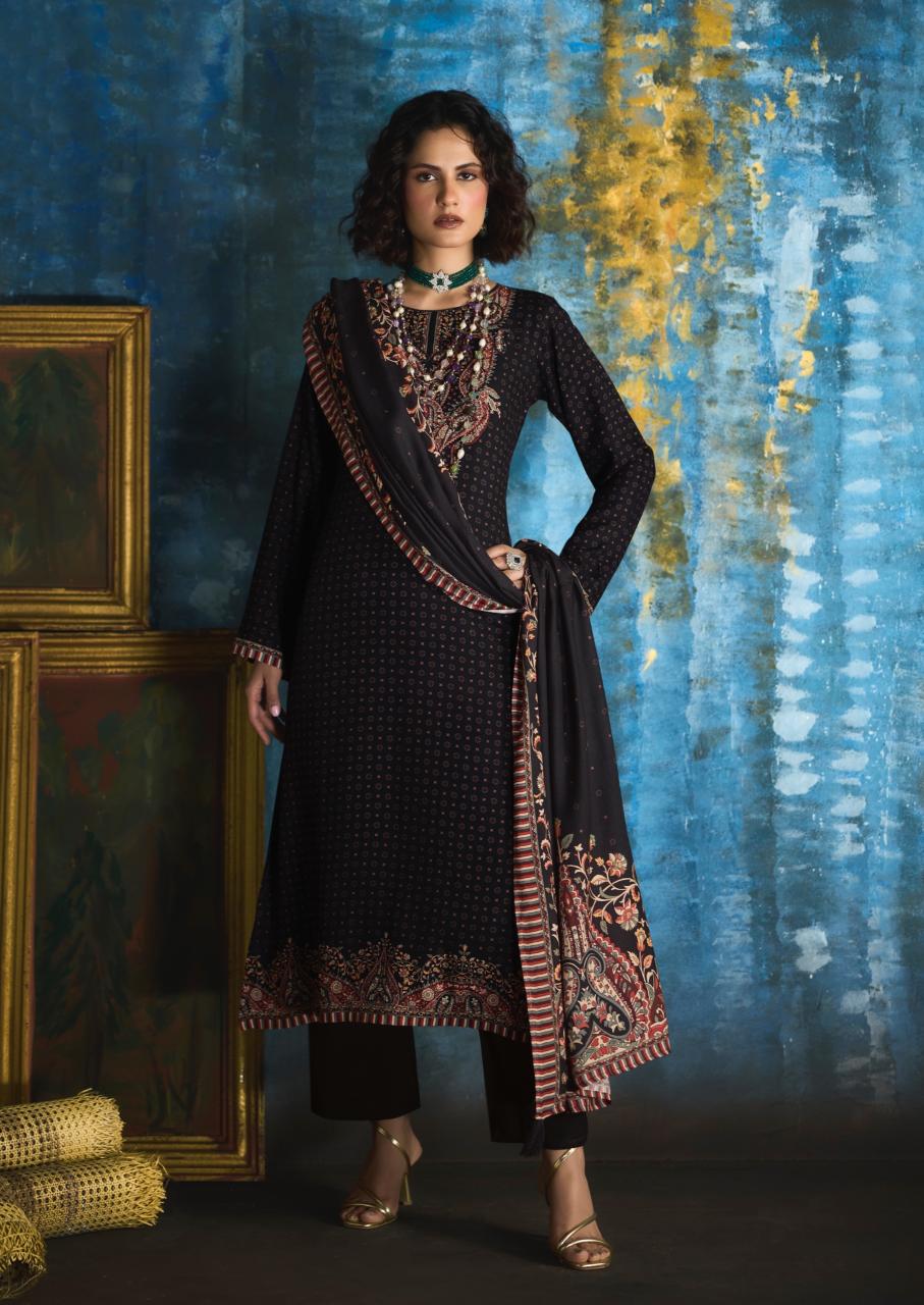 Sanna Hazel catalog unstitched salwar kameez wholesalers in kolkata