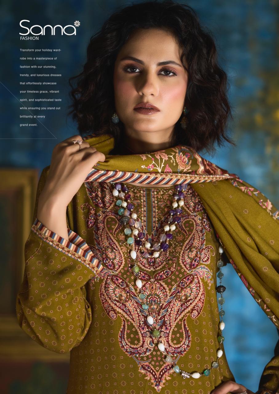 Sanna Hazel catalog unstitched salwar kameez wholesalers in kolkata