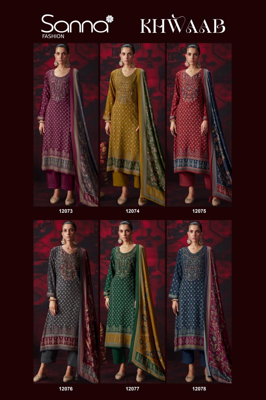 Sanna Khwaab catalog salwar kameez wholesale ahmedabad