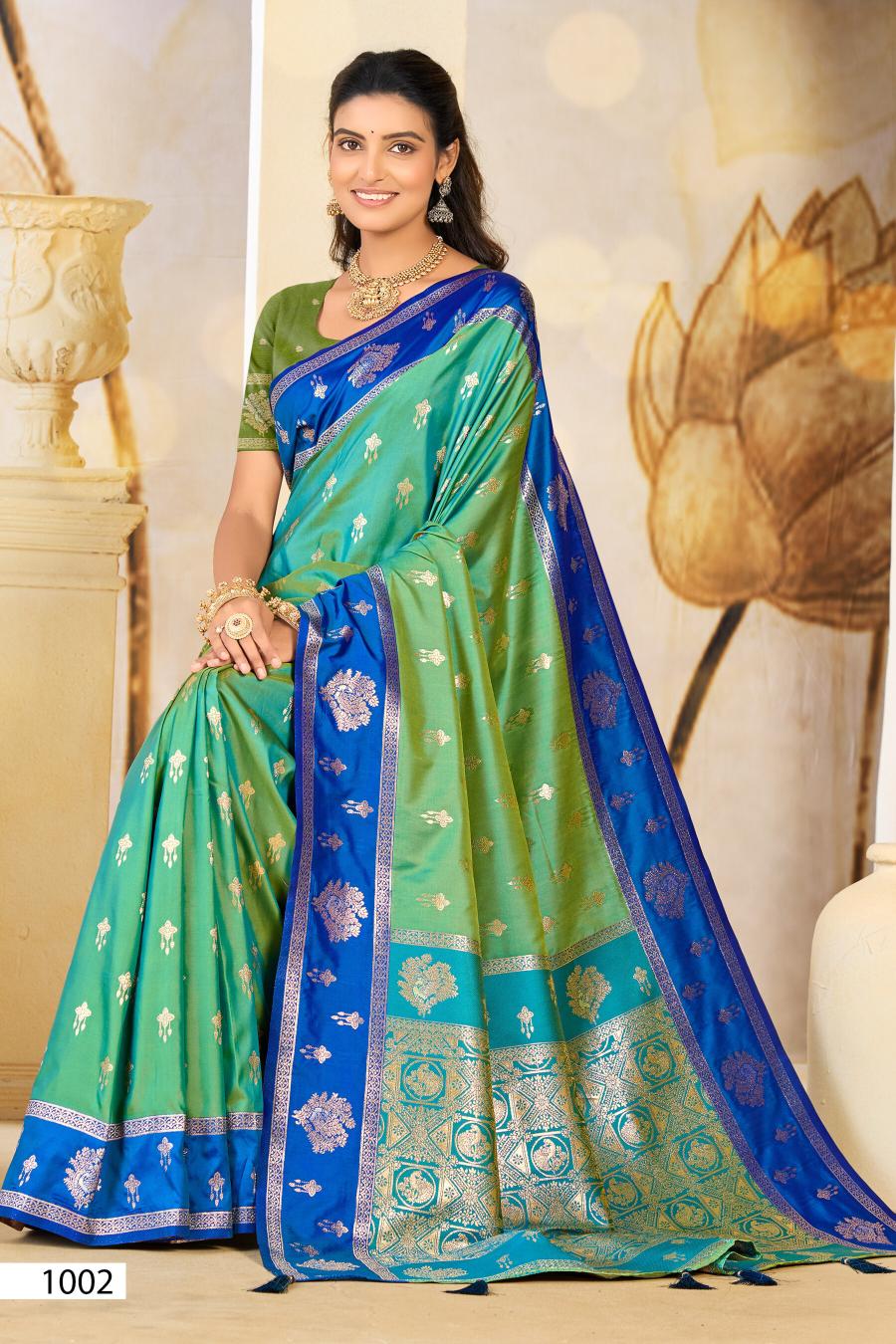 Saroj Anukaari silk vol.1 Pure silk saree in surat price wholesale