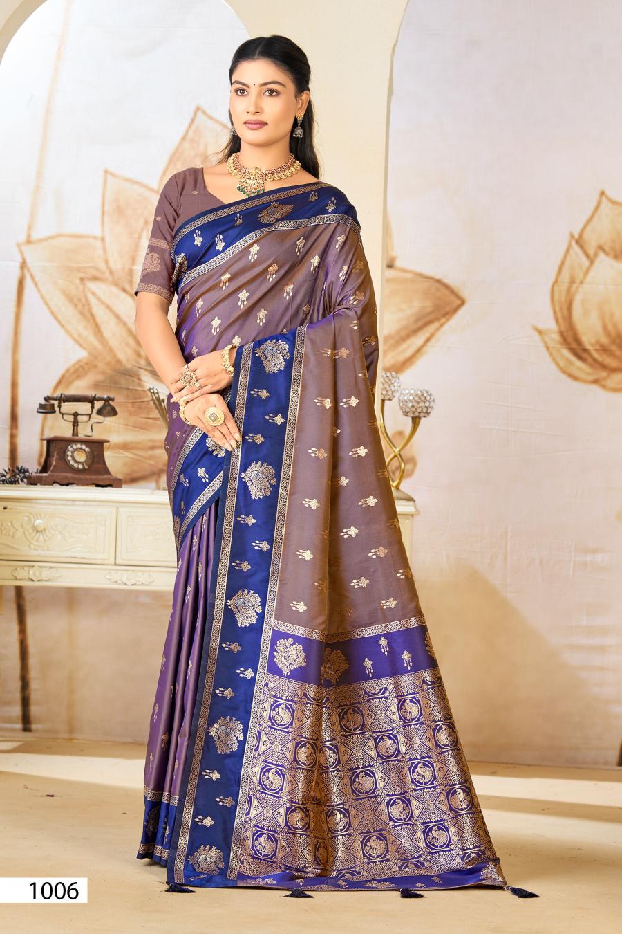 Saroj Anukaari silk vol.1 Pure silk saree in surat price wholesale