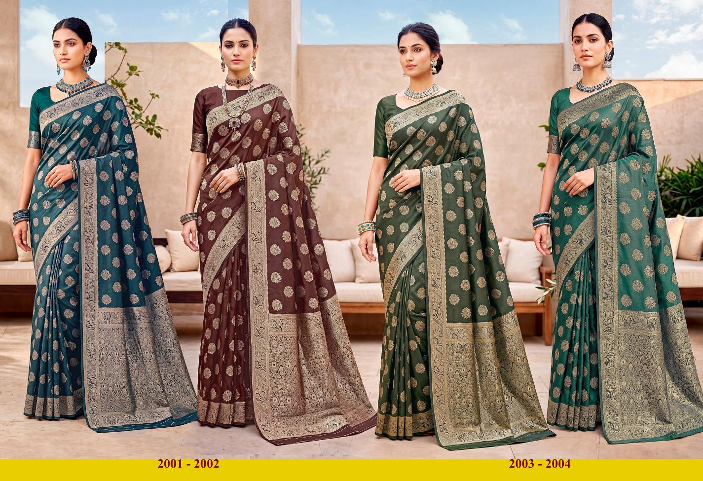 Saroj Destiny simmer satin vol.2 Tisse satin silk saree in surat price wholesale