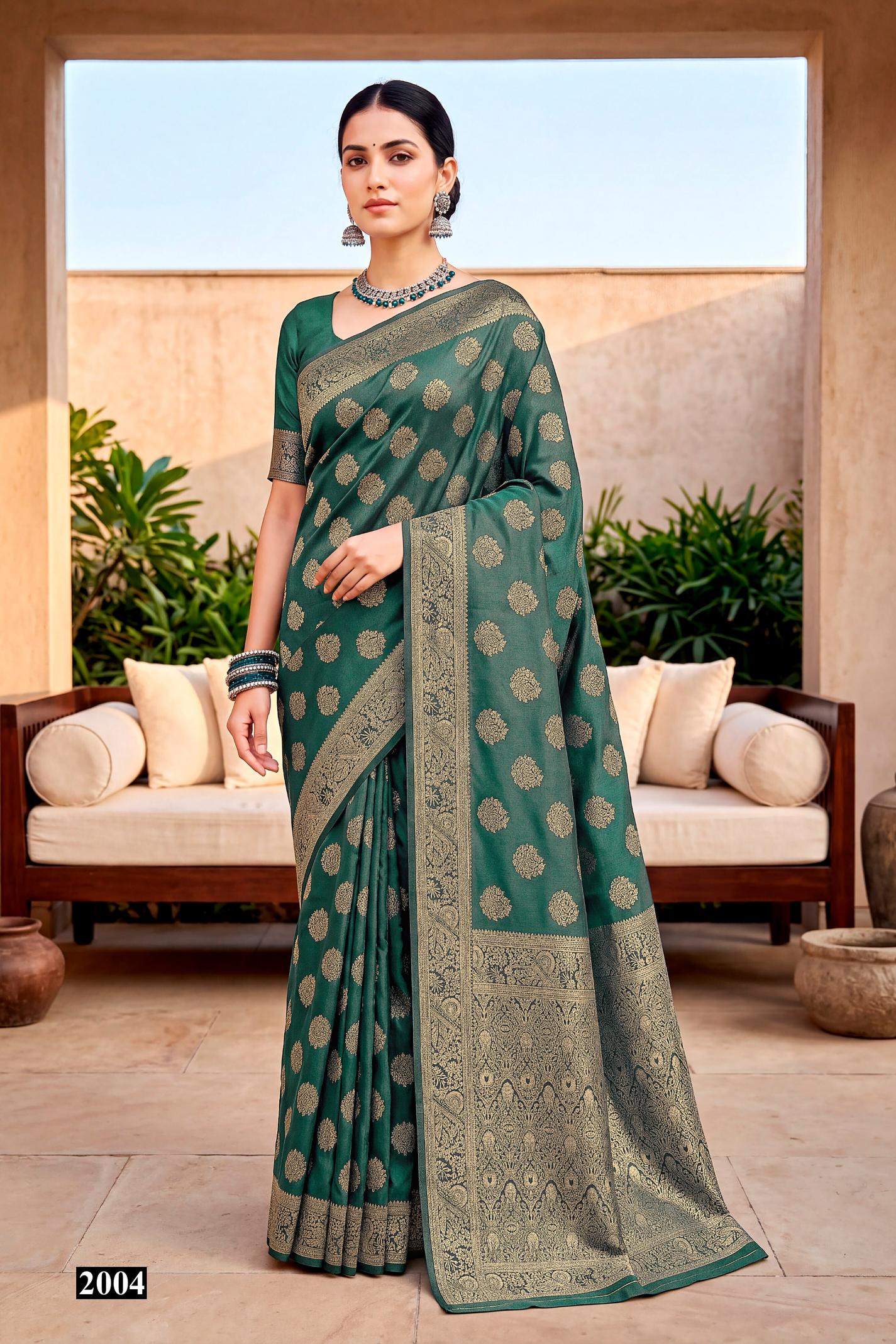 Saroj Destiny simmer satin vol.2 Tisse satin silk saree in surat price wholesale