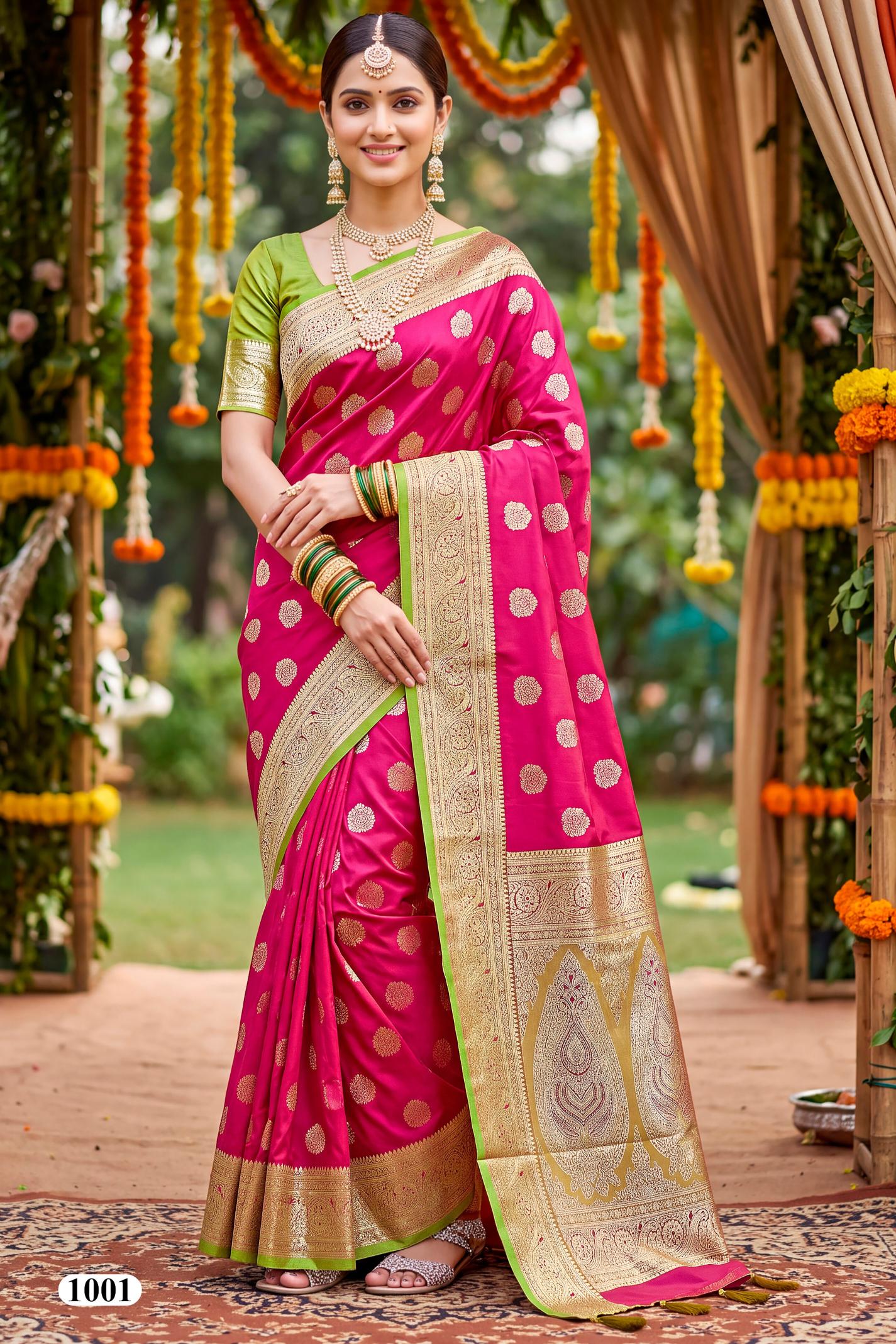 Saroj Kiyara silk vol.1 Soft silk saree in surat price wholesale