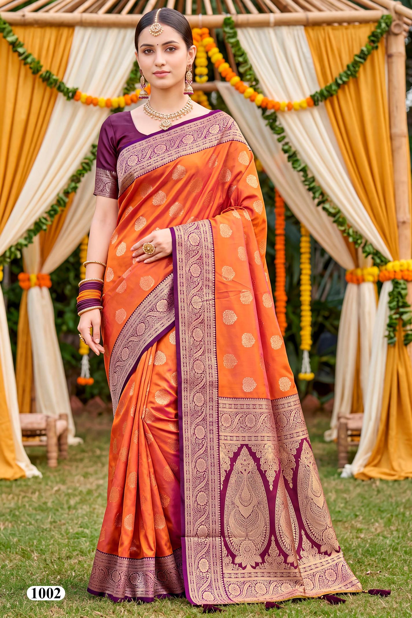 Saroj Kiyara silk vol.1 Soft silk saree in surat price wholesale