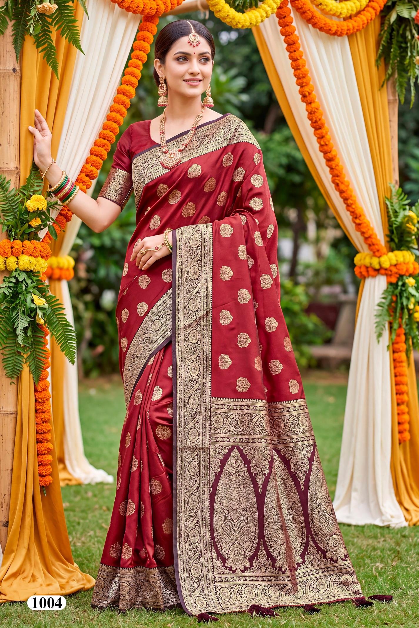 Saroj Kiyara silk vol.1 Soft silk saree in surat price wholesale